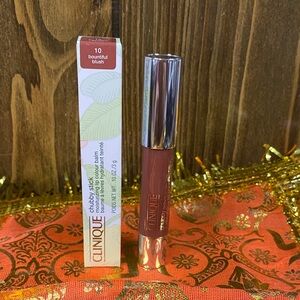 Clinique Chubby Stick Moisturizing Lip Balm #10 Bountiful Blush Full Size NIB